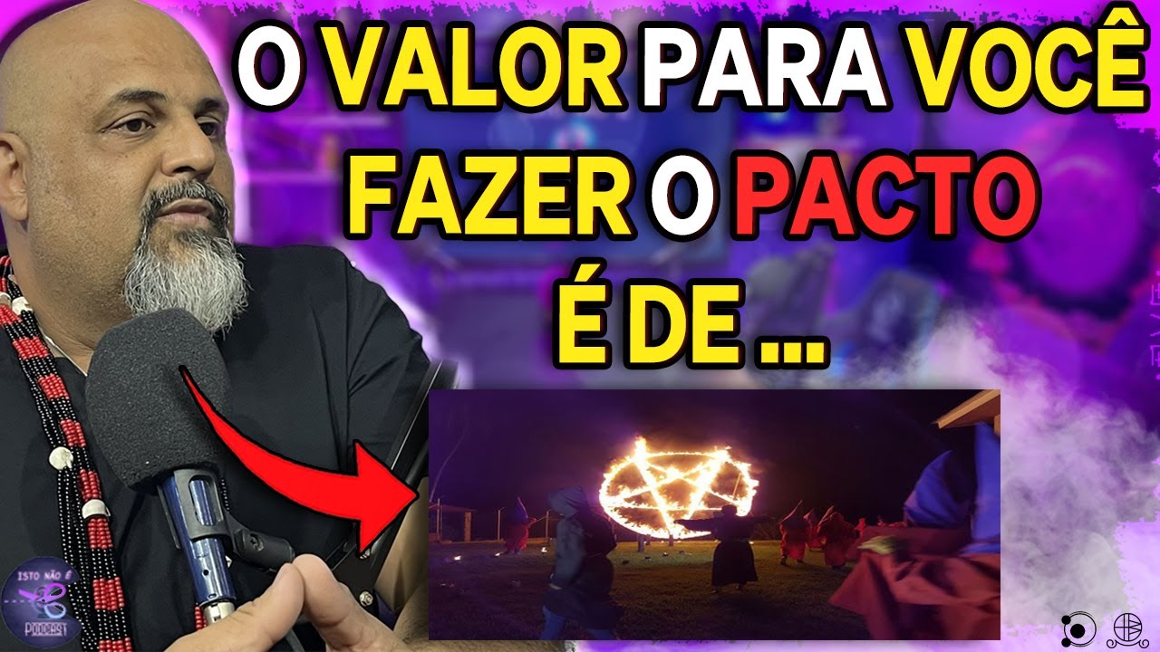 QUEM PODE SE PACTUAR COM LÚCIFER ? - MESTRE CAVEIRA - SARCEDOTE LUCIFERIANO - CORTES