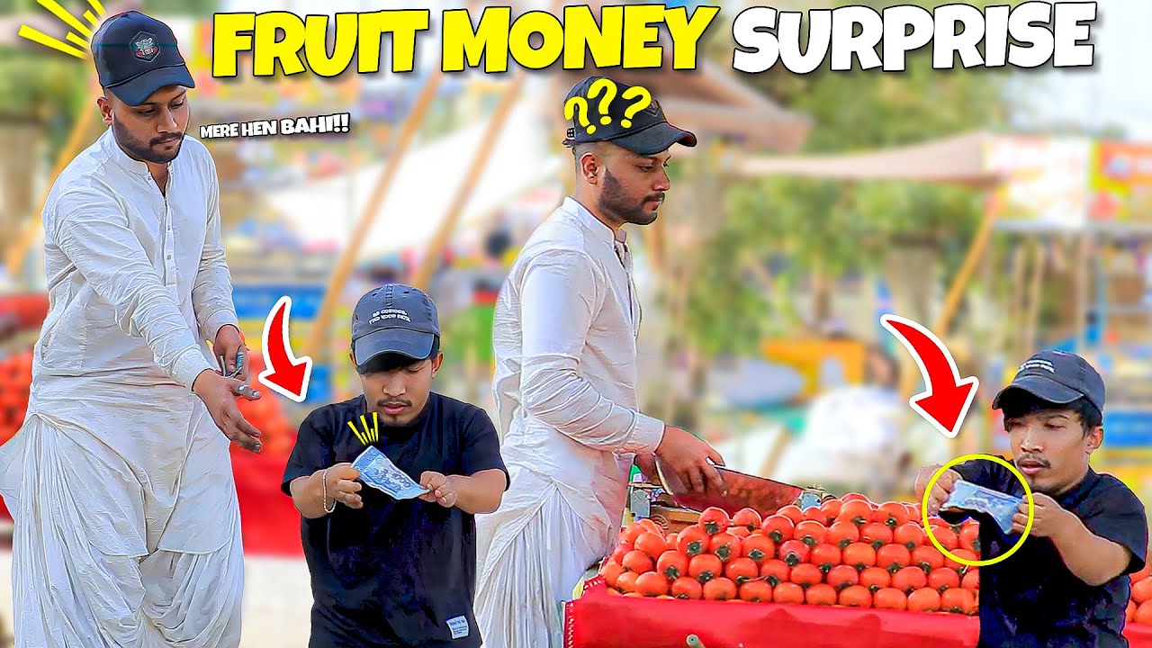 Fruit Money Surprise Prank - | @New talent