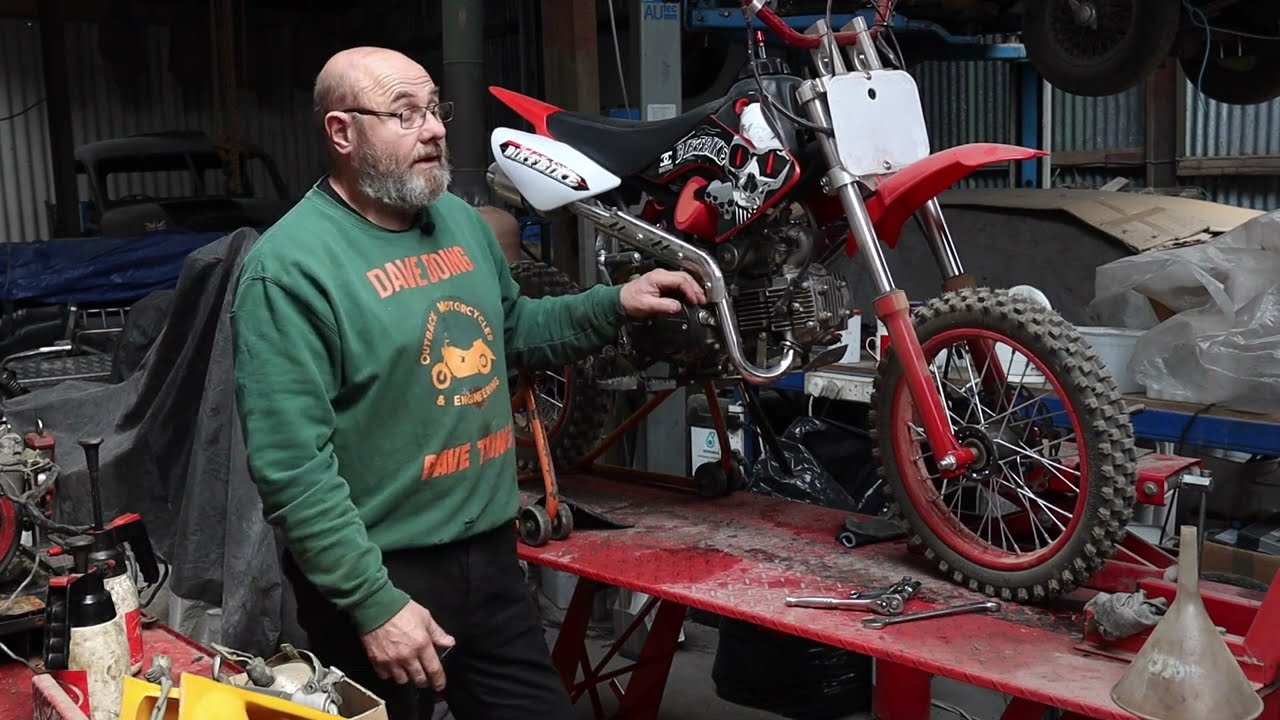 pit bike gearbox problem