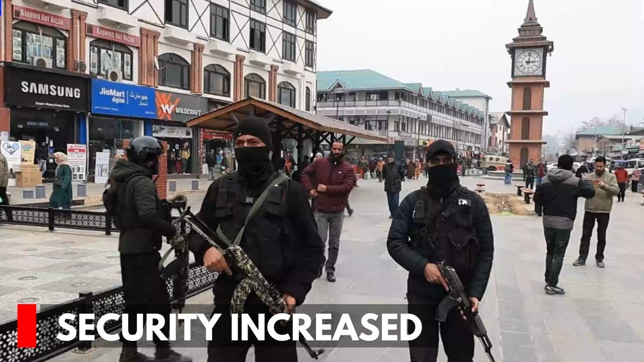 Security Increased Across Srinagar Ahead of Republic Day