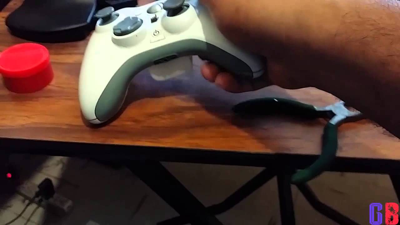 Tutorial Segunda Forma de hacer El Control Xbox360 alambrico (No Baterias) (Solucion Definitiva)