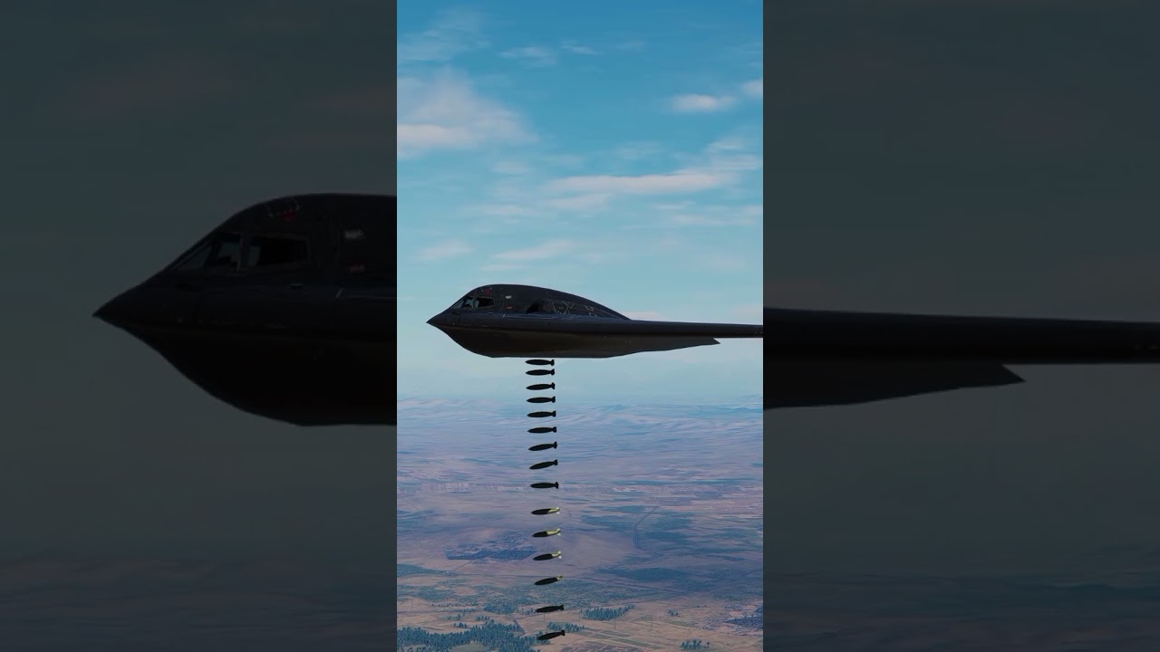 When Two B-2 Bombers Target Your Convoy... #Shorts #b2  #b2bomber #military #militarysimulation