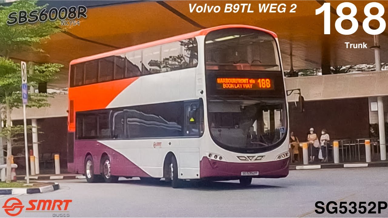 (Joyride) New SMRT's B9TL with SBST Livery on service 188