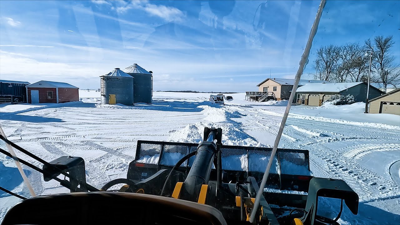 New Snow Pusher Was Worth Every Penny!!