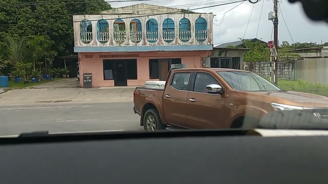 Chase village to Talparo VIA Todd's Road and Todd's Station Road