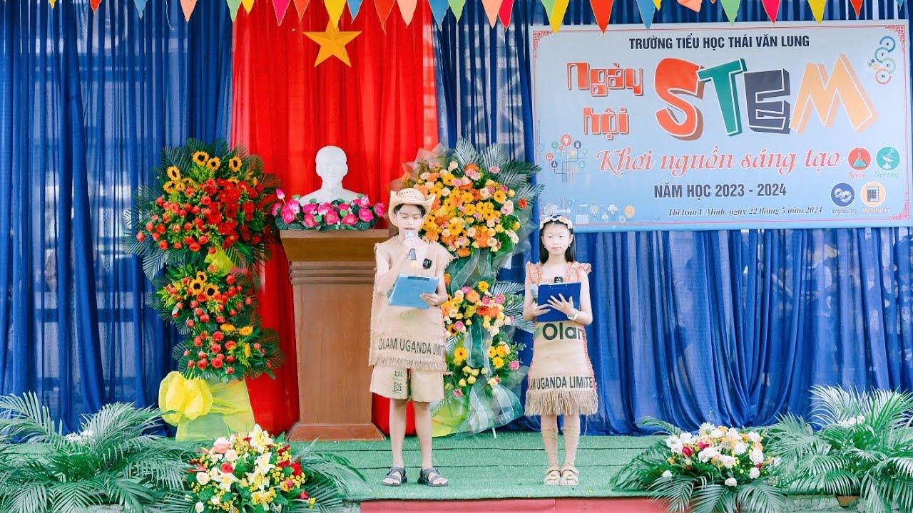 Ngày hội Stem trường tiểu học Thái Văn Lung