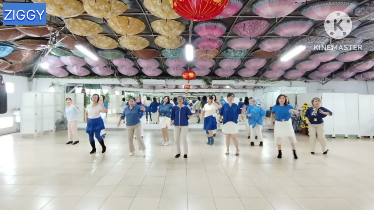 ZIGGY || Line Dance||Choreo :Gary Lafferty (UK)||Absolute Begginer|| Demo by Yenny Nianta&2Palmer LD