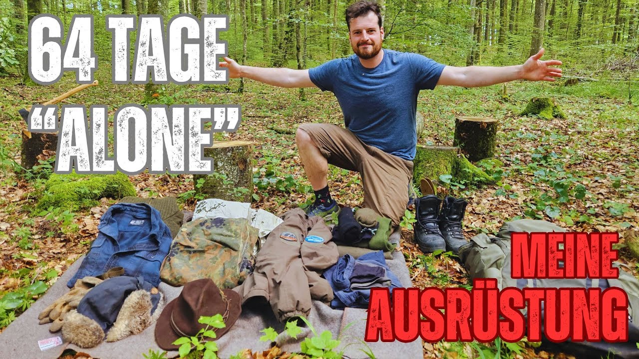 Meine Kleidung und Ausrüstung bei 64 Tagen 