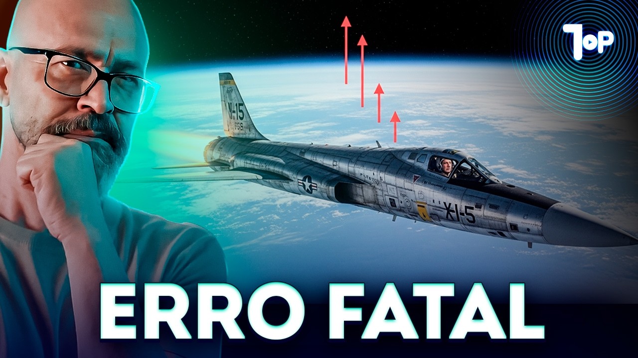 O Avião Que Foi ao Espaço por ACIDENTE (E o Piloto Quase Morreu na Volta)