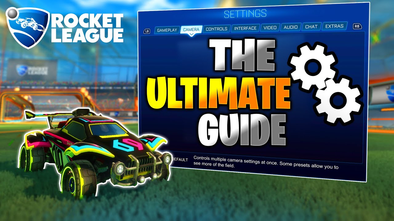 ПОЛНОЕ РУКОВОДСТВО ПО НАСТРОЙКАМ Rocket League | Настройки камеры, настройки контроллера, назначе...
