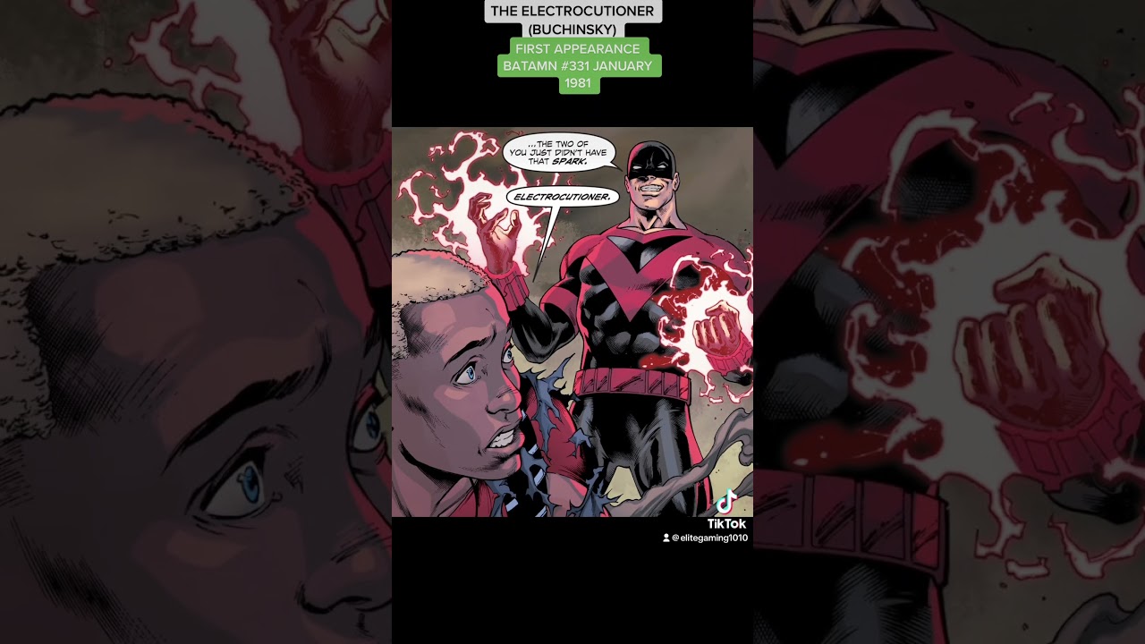 THE ELECTROCUTIONER !! #dc #dccomics #shortvideo