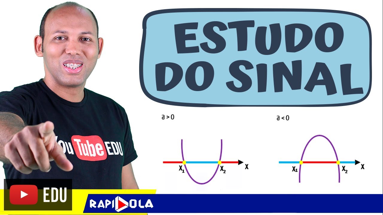 ESTUDO DO SINAL DA FUNÇÃO QUADRÁTICA