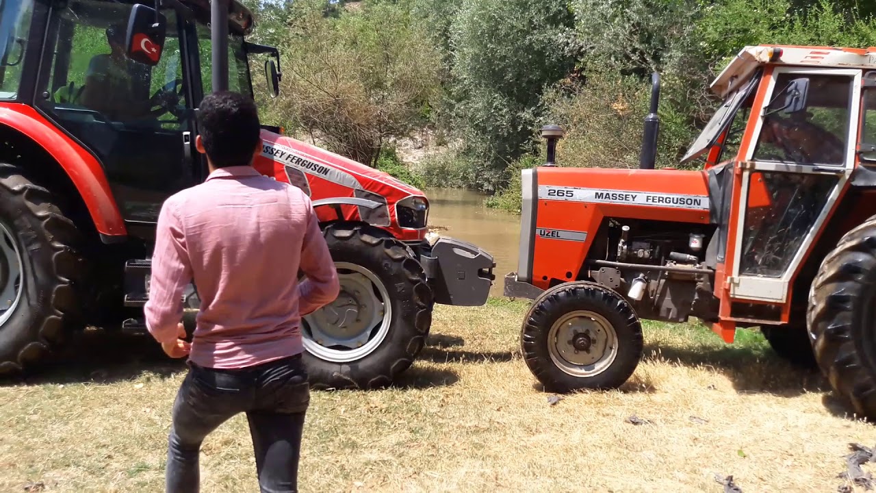 MASSEY FERGUSON 5430 MASSEY FERGUSON 265 ÇEKİŞMESİ KAFA KAFAYA
