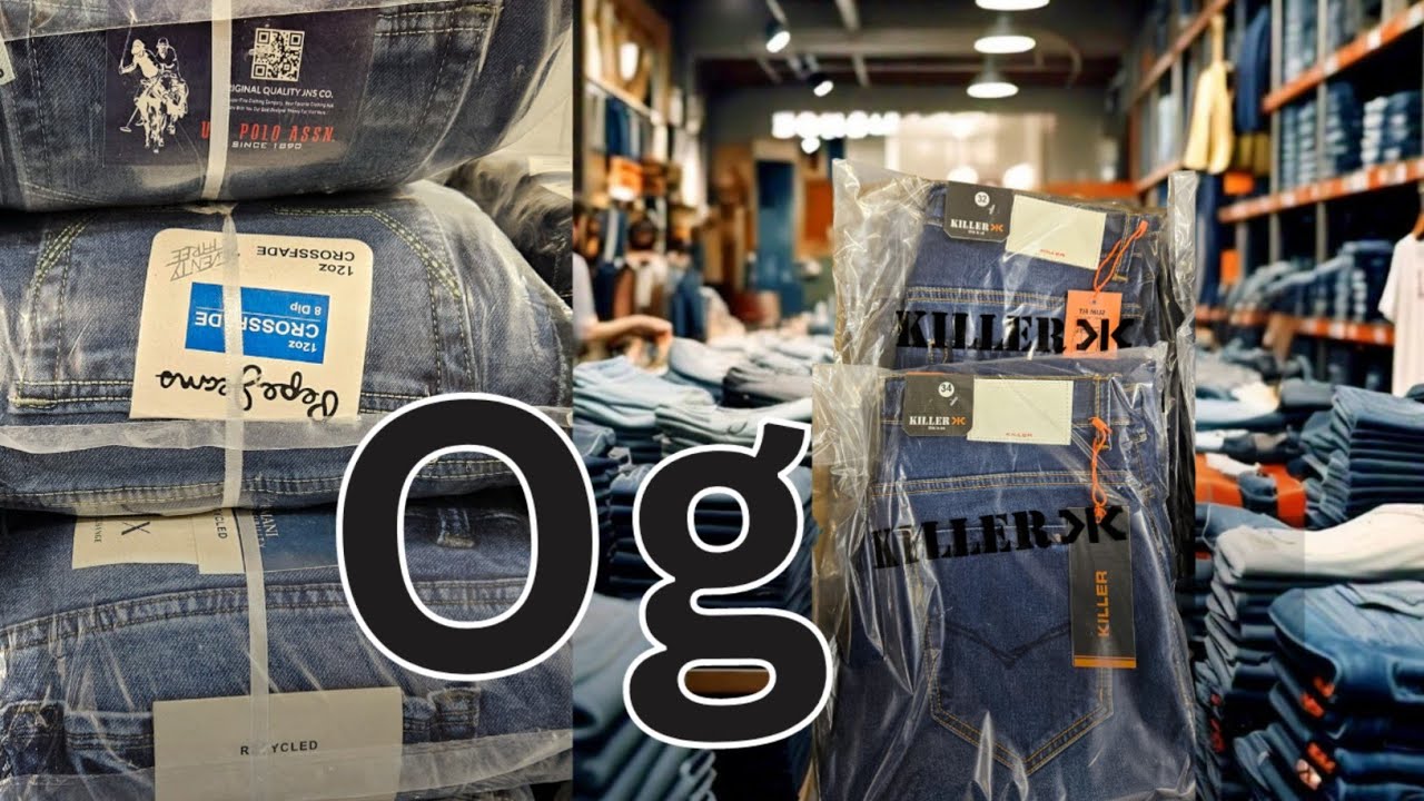 100% Original Branded Jeans Direct from India Biggest Manufacturer Explore Mumbai's Wholesale Market