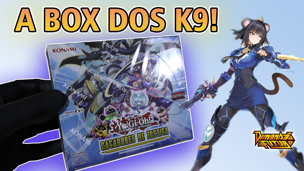 Yugioh Caçadores de Justiça Unboxing top