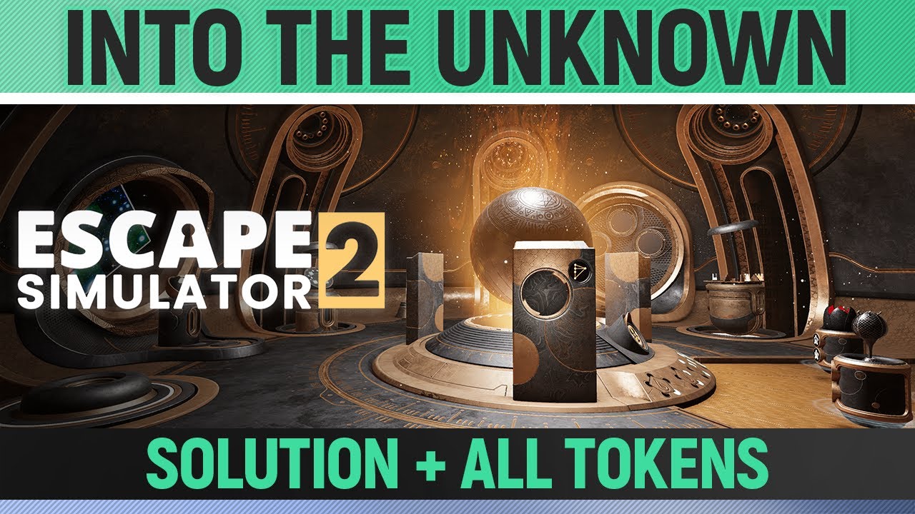 Escape Simulator 2 - Into the Unknown - All Puzzle Solutions, All Tokens & Darkest Puzzle