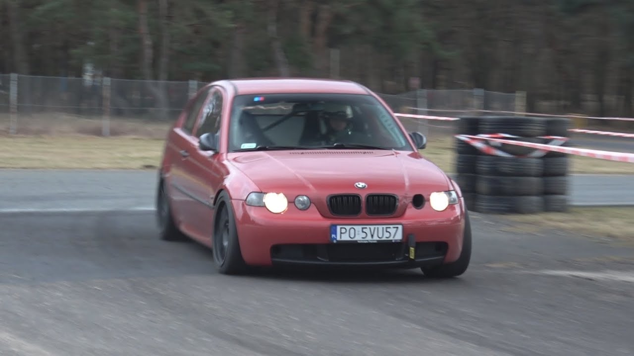 Wojciech Grabański, BMW E46 compact M3 - III SuperOES Tor Poznań - 26.02.2022