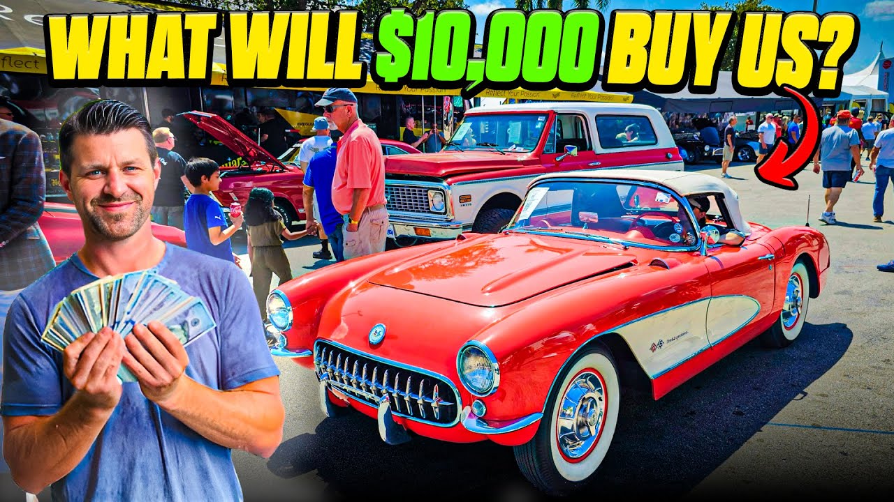 Что можно купить за 10 000 долларов на аукционе классических автомобилей Barrett Jackson?
