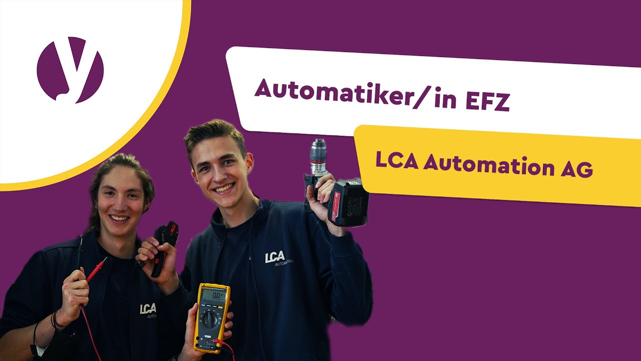 Lehre als Automatiker/in EFZ bei LCA Automation AG