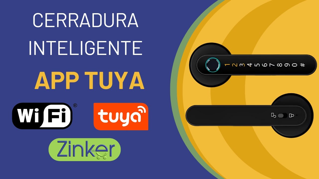 CERRADURA INTELIGENTE con Huella Digital: Guía Paso a Paso (Tuya App)