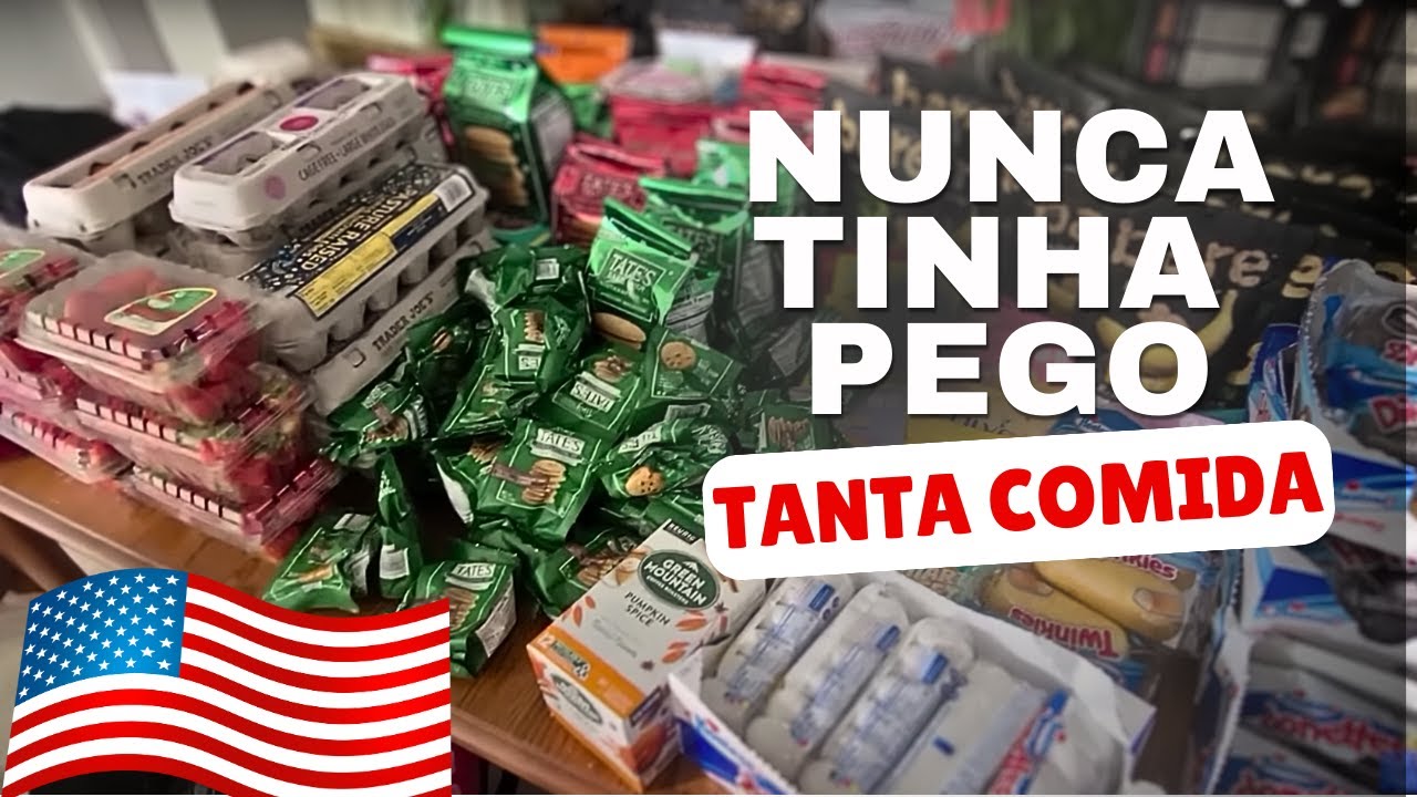 UM DOS MAIORES ACHADOS DE COMIDA DO CANAL!! LOTEI O CARRO!!  DUMPSTER DIVING nos ESTADOS UNIDOS