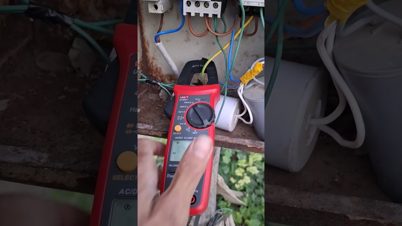 2 hp impo dalgı&ccedil; pompa Avometre ile amper &ouml;l&ccedil;&uuml;m&uuml; nasıl yapılır.