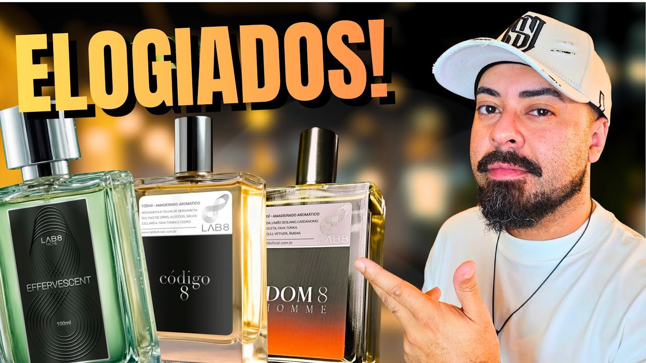 5 perfumes MAIS ELOGIADOS da Lab 8