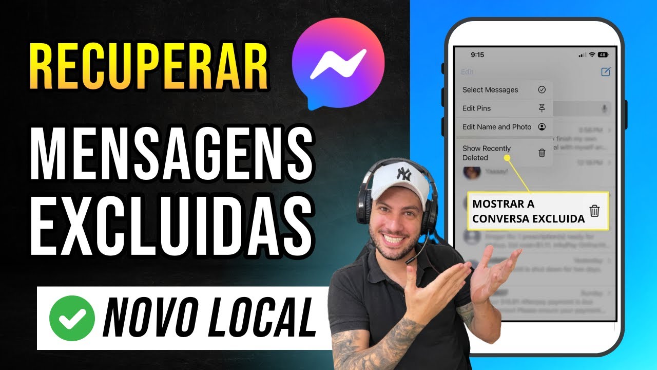 Recuperar Conversas Apagadas do Messenger do Facebook (2025) Guia Completo