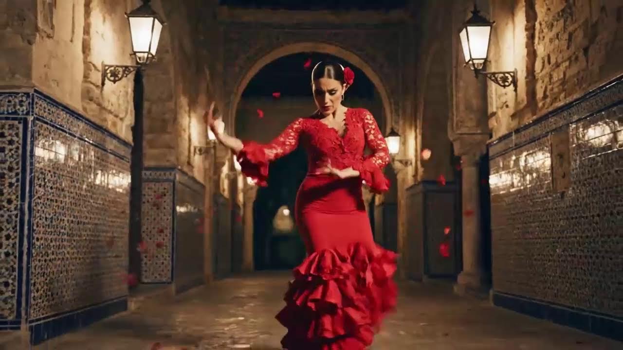 A BEAUTIFUL FLAMENCO GUITAR! Guitar & Oud Fusion That Warms the Heart | Flamenco Music Dance 🌙
