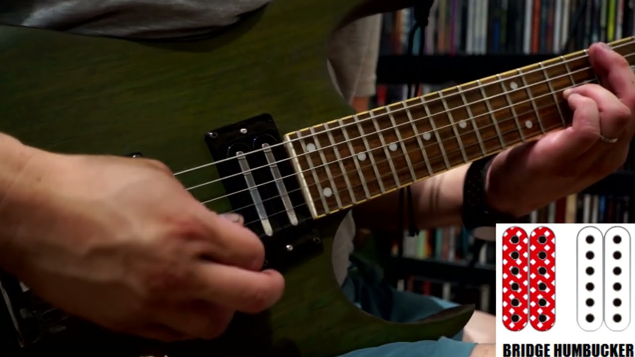Artec HXTN Super Power Dual Hot Rail Ceramic Humbucker Sound Demo by Johannes Chuah