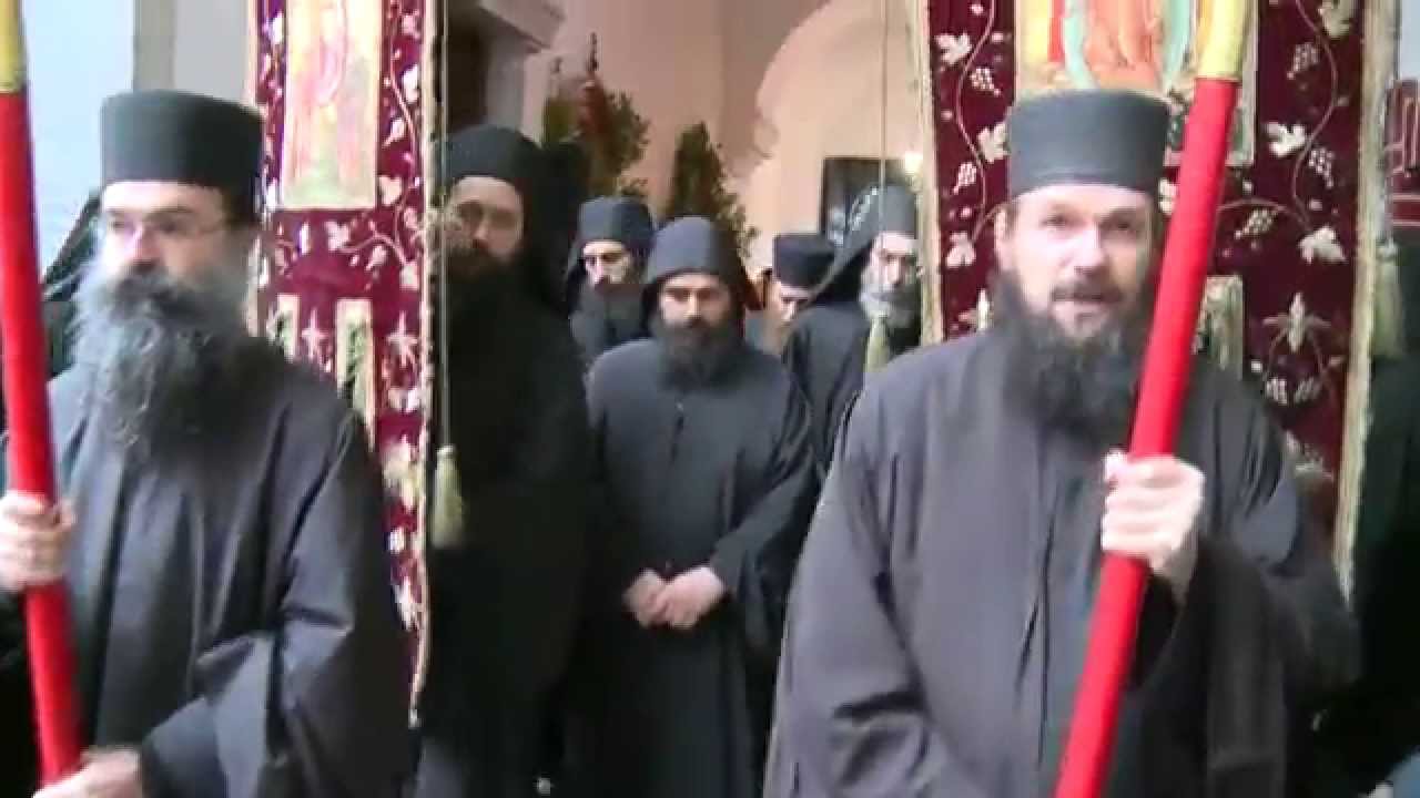اليوم الأوّل من زيارة غبطة البطريرك الأنطاكيّ والوفد المرافق له جبل آثوس