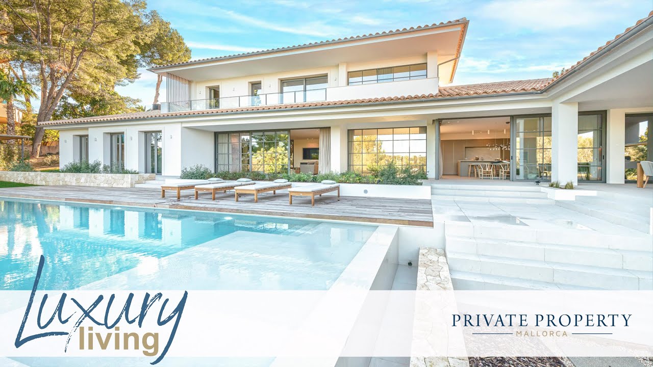 New Build Villa for Sale in La Bonanova, Palma | Bellver Castle Views