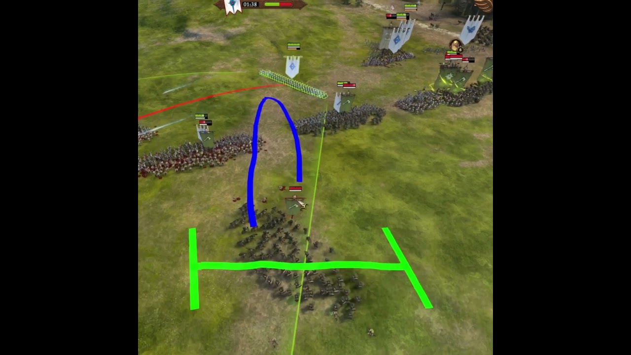 The Penetrating Tactic - 1 Minute Tactics - Total War Warhammer 3