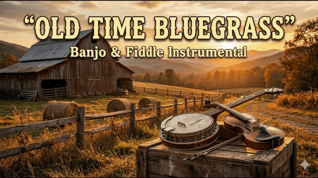Old Time Appalachian Bluegrass  Banjo Fiddle Instrumental