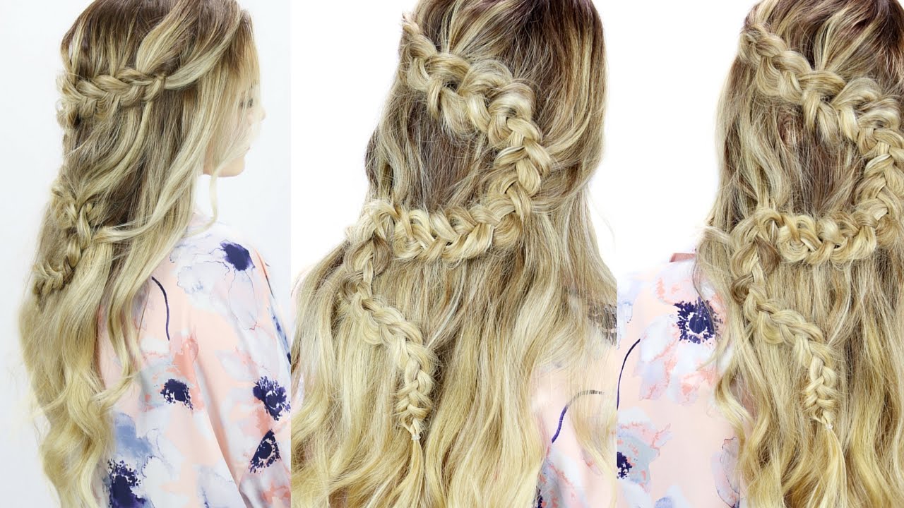 The Braid Breakdown: Zig Zag Half Updo