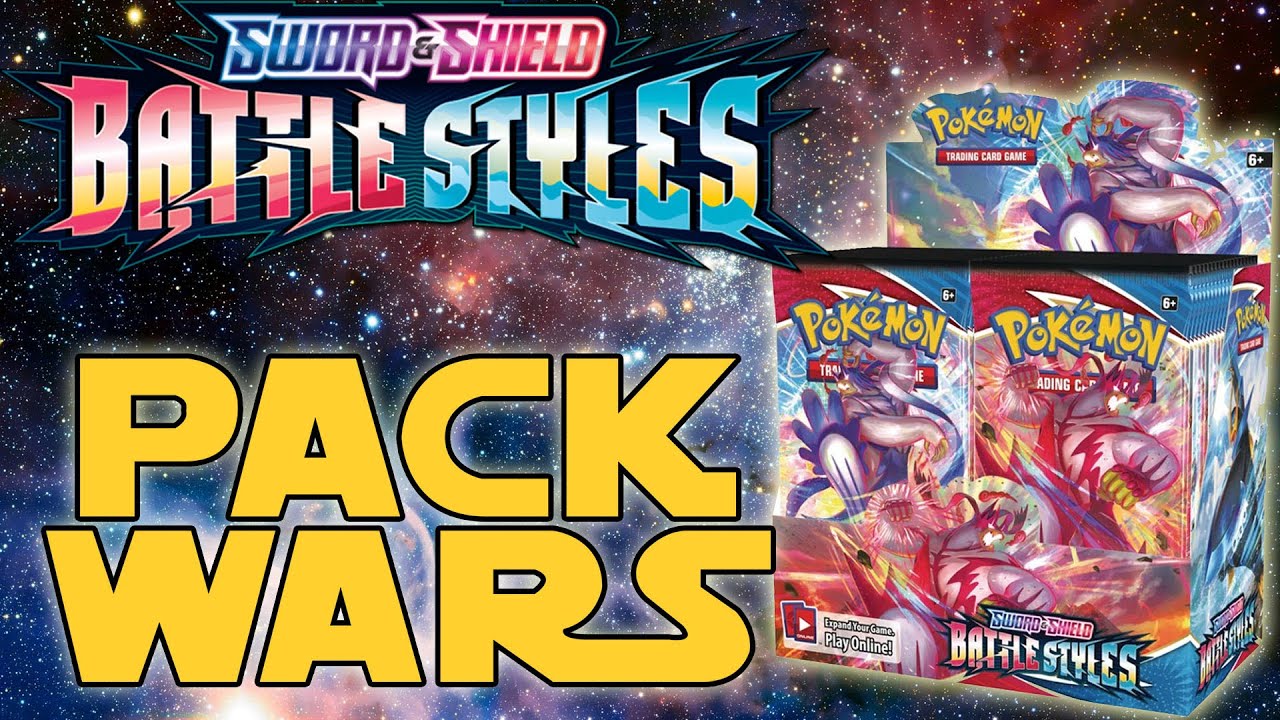 PACK WARS!!! Pokemon Battle Styles Booster Box Opening!