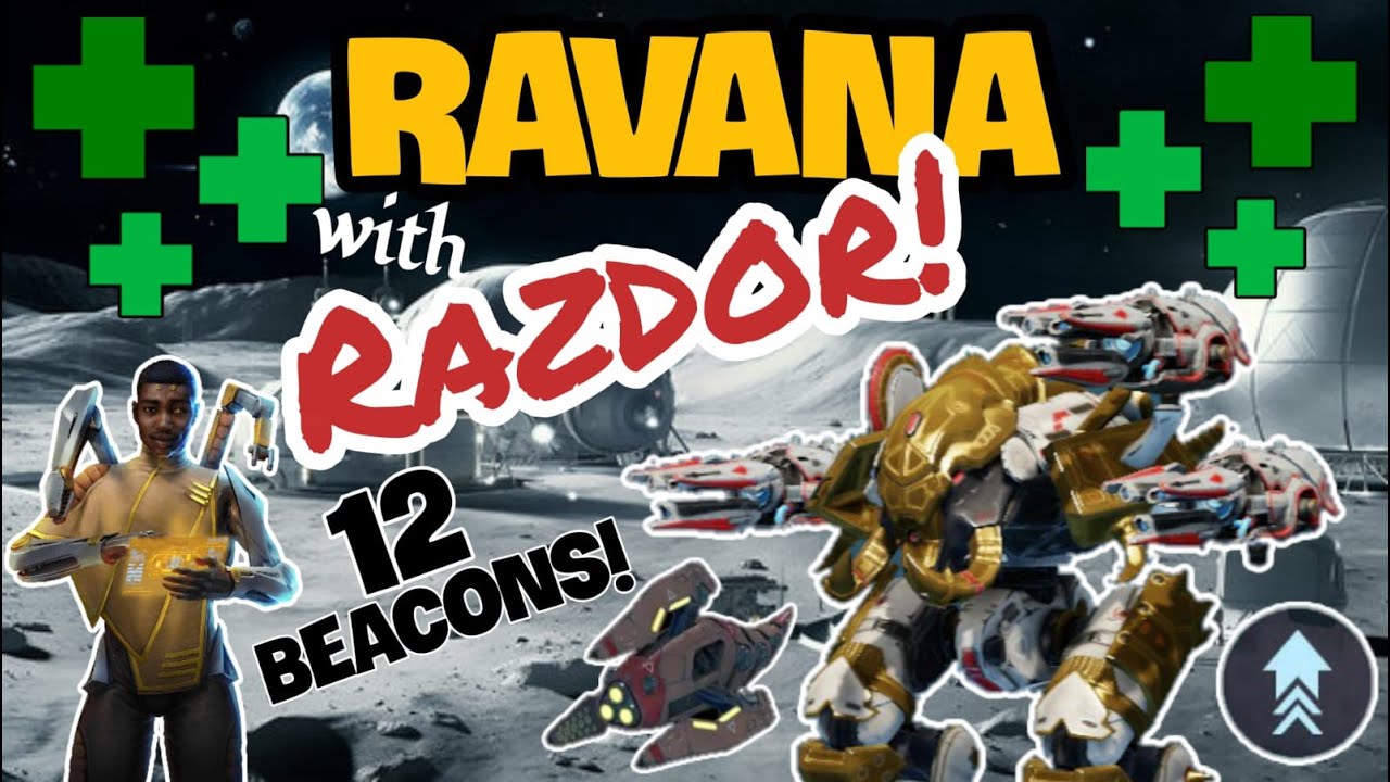 Razdor Ravana with Paralysis & Jump Unit | War Robots