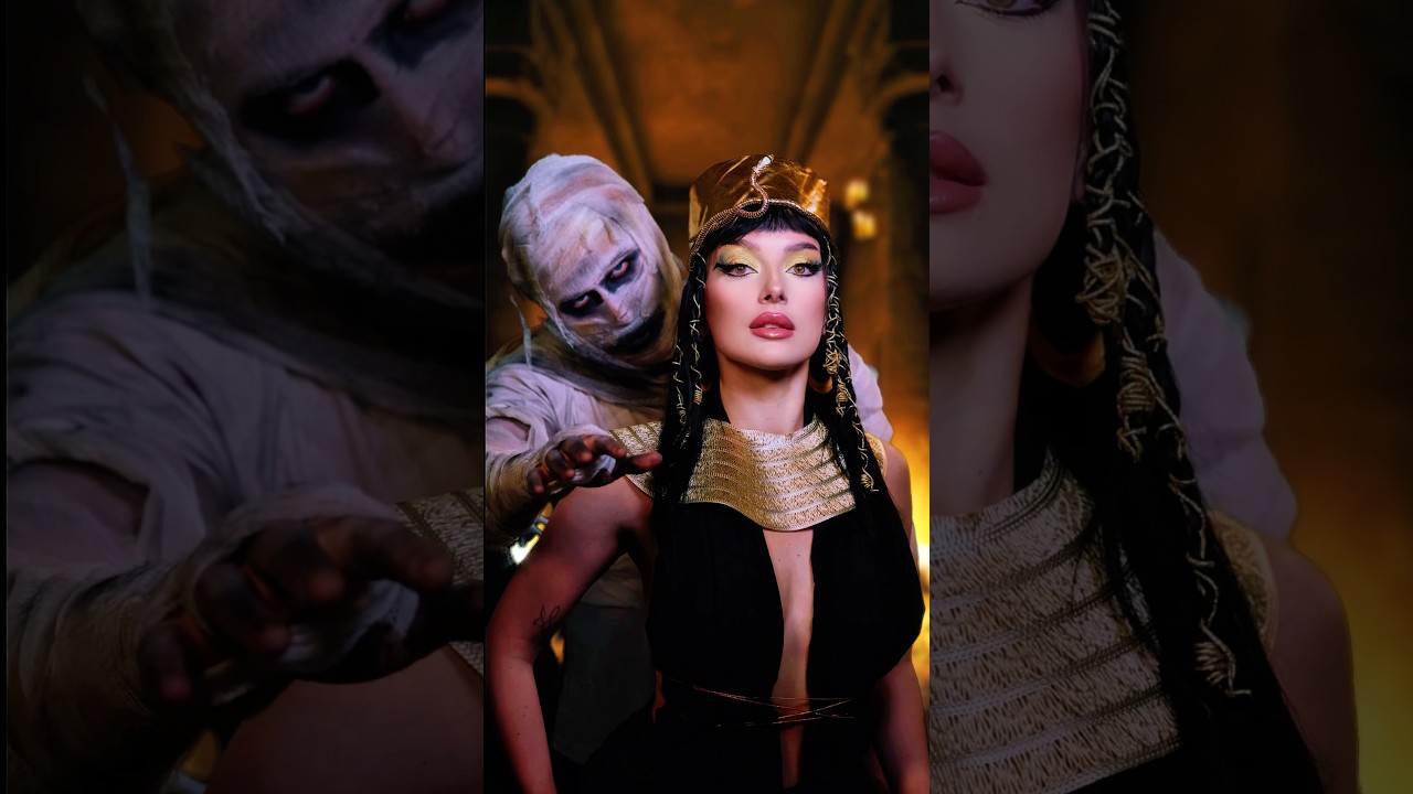 Cleopatra ✨new version , hope you like it! ❤️#transition #makeup #cleopatra id @Mariana Zambrano
