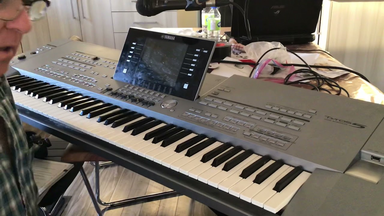 Tyros 5 yamaha Résept d origine configuration