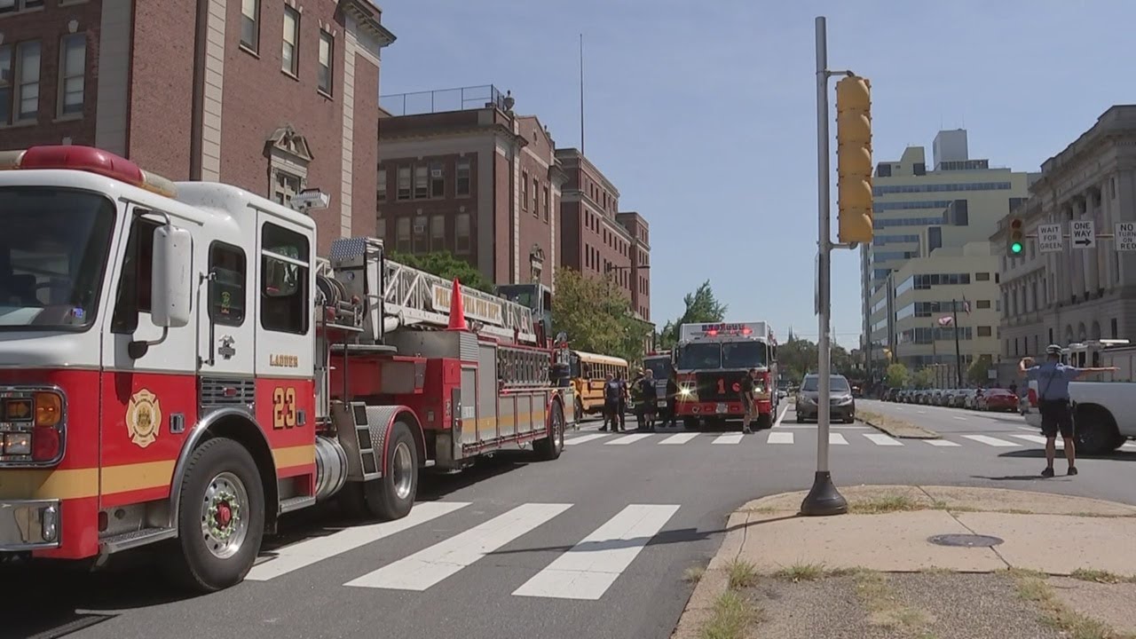 Fire Crews Respond To Reported Fire At Julia R. Masterman School In Philadelphia