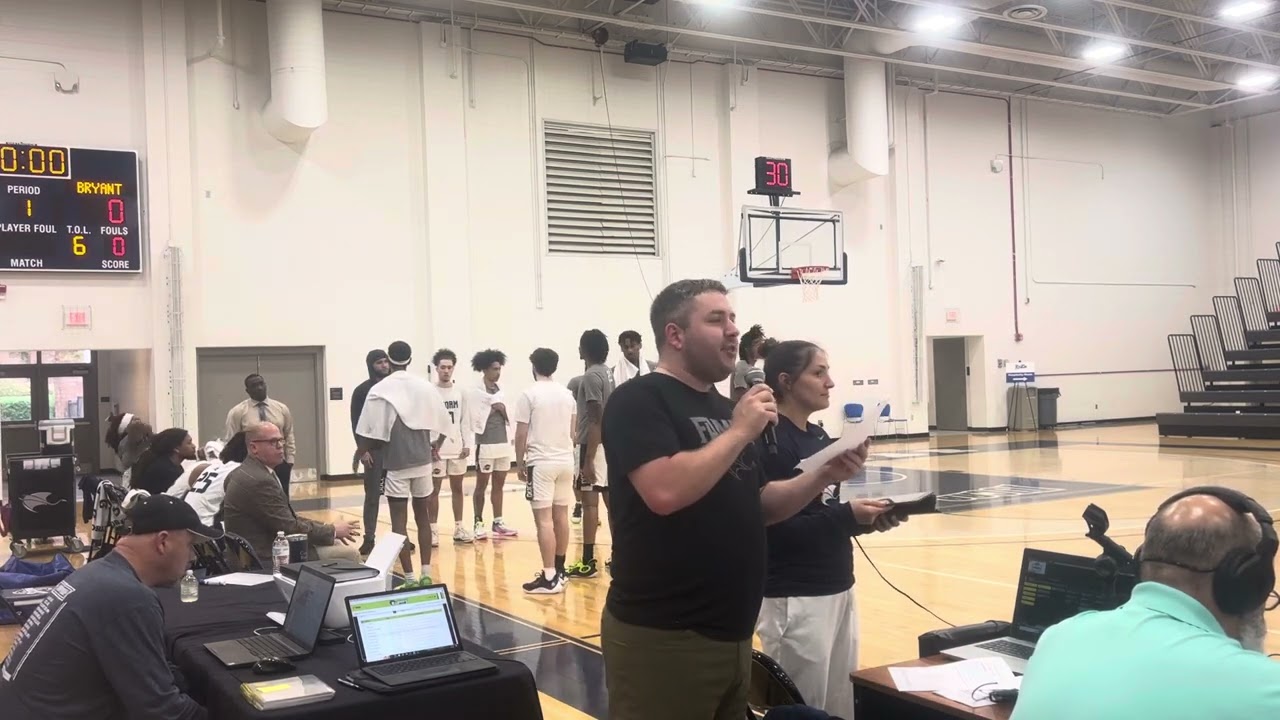 Public Announcing Sample; Region 10 Basketball Opening.