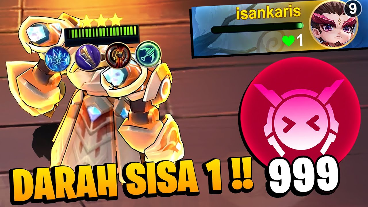 HOKIIIII HP SISA 1 ASPIRANT 999 STACKS HYPER EDITH !! - Magic Chess Gogo