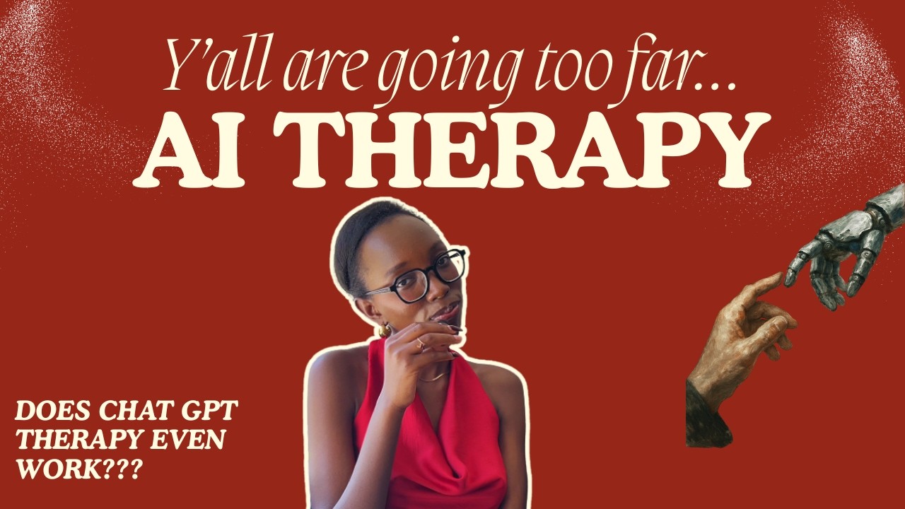 put down your gpt therapy wrapper for a second