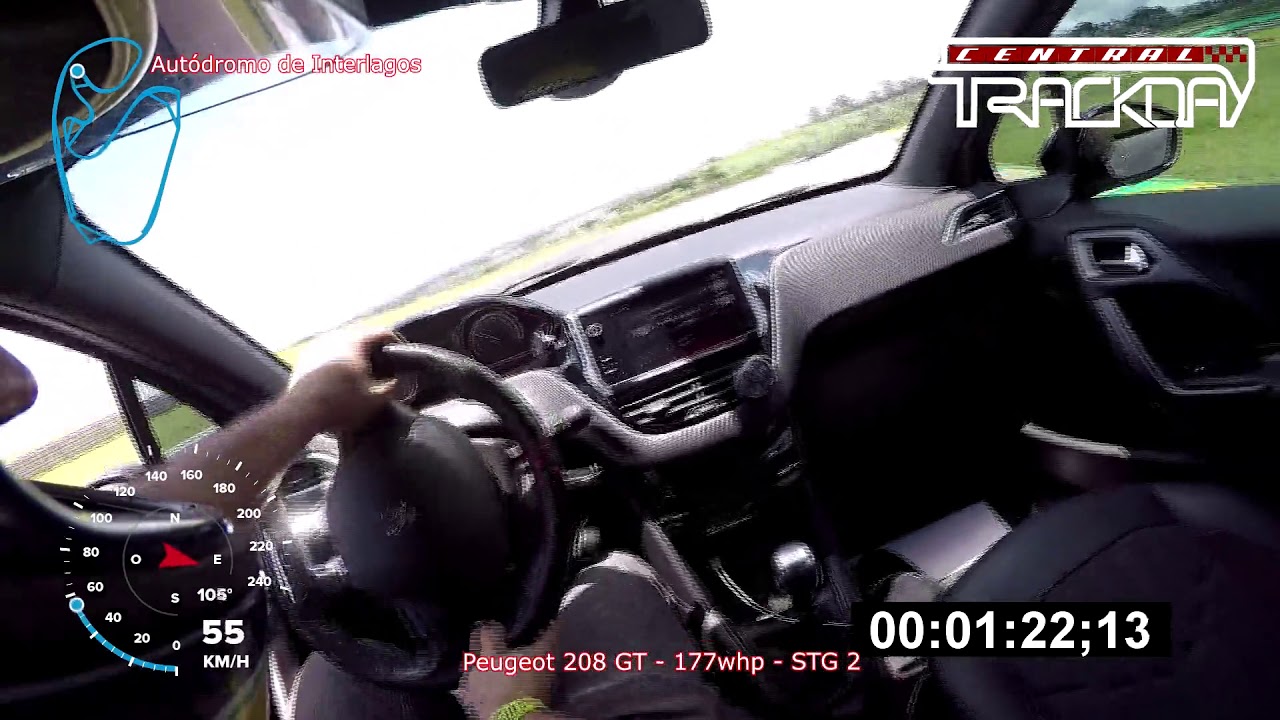 Peugeot 208 GT @ Interlagos - Central Trackday