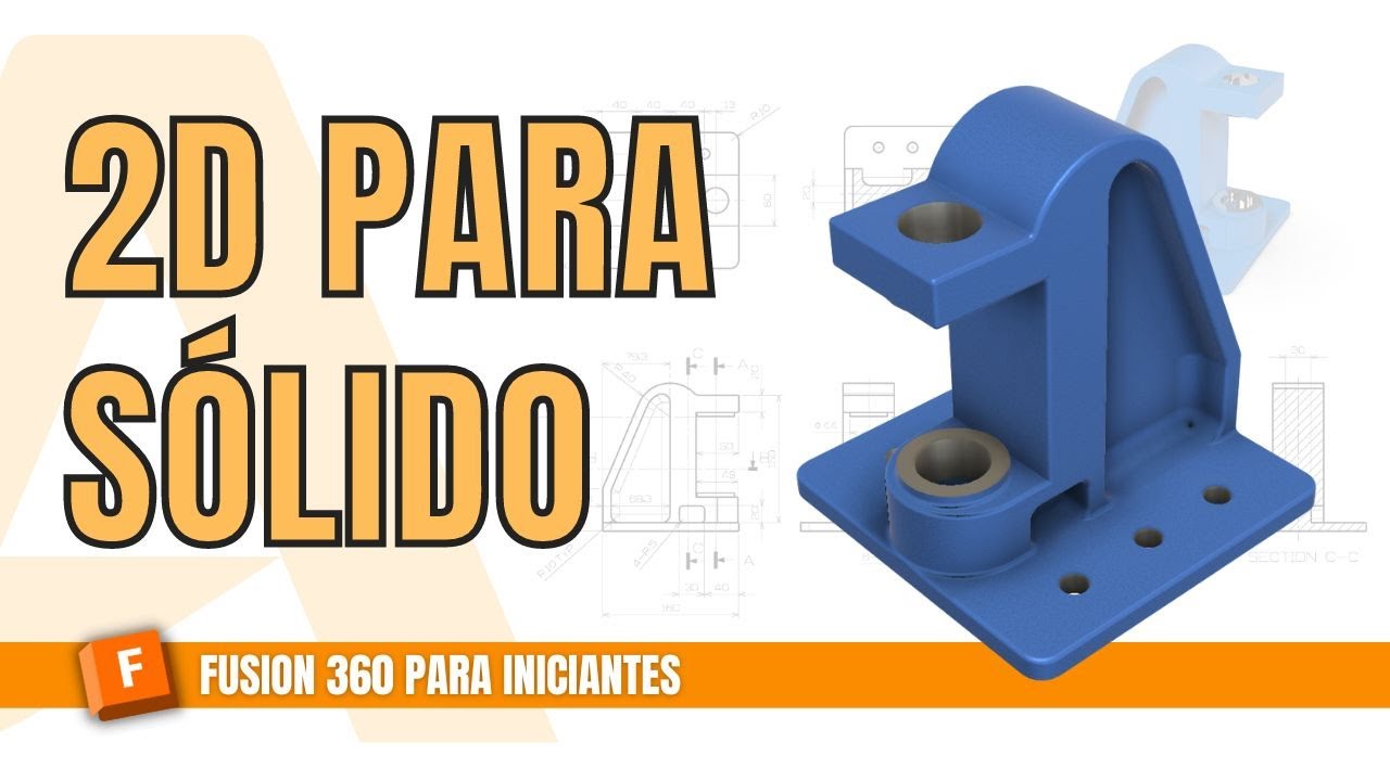 Fusion 360 Tutorial - #1121 - Modelagem 3D para Iniciantes
