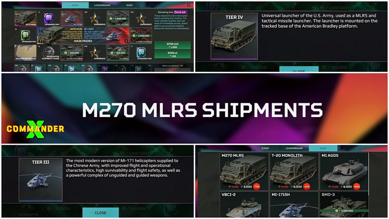 M270 MLRS Shipments Spin | MWT Tank Battles 