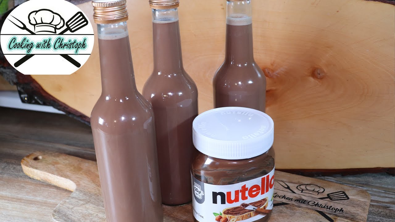 Creamy Nutella Liqueur – Easy Homemade Recipe!