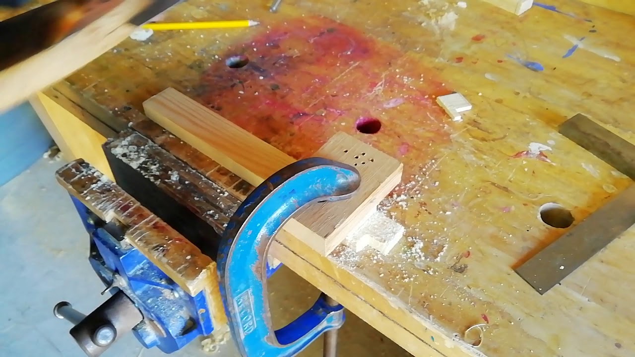haunched mortice and tenon - tutorial