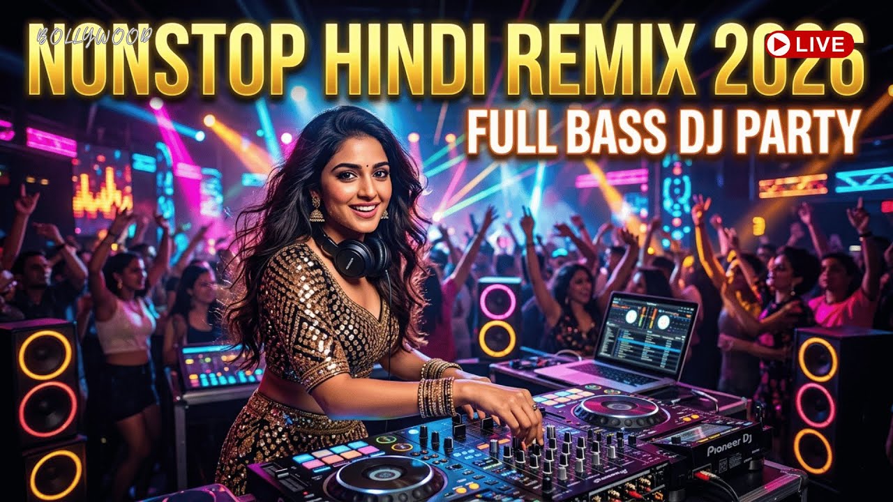 Nonstop Hindi Remix 2026 🔥 Bollywood DJ Party Mix | Full Bass Hindi DJ Remix