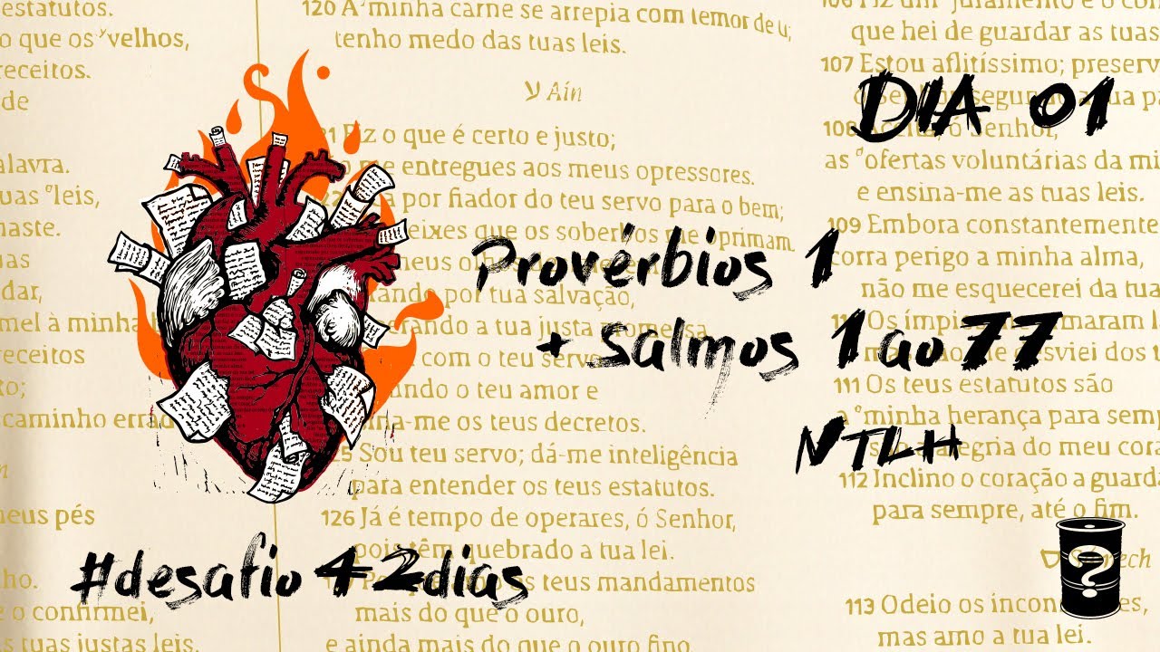 Desafio A BÍBLIA NTLH toda em 42 dias | dia 01